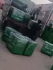 Caixa de Reciclagem Expressa Embalagem Verde Caixa de Reciclagem de Resíduos de Embalagem Carrinho de Separação de Lixo de Ferro Postal Não Vendido Separadamente