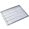 Grelha de aço galvanizado a quente, grelha metálica espessa de aço carbono anticorrosiva e antiferrugem, tampa de grelha de aço para canais de drenagem