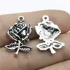 25X17Mm 1.8g Multicor Acessórios DIY Material de Pingente Flores e Árvores Pingente de Rosa