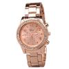 2020 Amazon ebay venda quente geneva geneva relógio feminino diamante três ponteiros pulseira de aço relógio de quartzo