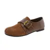 Zapatos casuales cómodos, versátiles, ligeros, de primavera/otoño, zapatos planos estilo Birkenstock para mujer, nuevo estilo retro, casual 2026