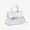 Bolsa de Mujer de Brocado Zhuang de Guangxi Patrimonio Cultural Inmaterial Bolsa Grande para Mamá Modelo Nuevo 2026 Bolso de Hombro Cruzado de Alta Gama