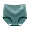 Calcinha Feminina de Algodão Puro com Paclitaxel, Antibacteriana, Confortável, Respirável, Tamanho Grande, Cintura Média-Alta, Simples, com Controle de Barriga