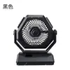 Ventilador Externo Oscilante de Alta Velocidade 2026 Modelo Novo 100 Velocidades Transfronteiriço 6 polegadas com Iluminação, Display Digital, Ventilador de Camping de Grande Capacidade