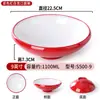 Bol de fideos de melamina nórdico comercial imitación porcelana restaurante de celebridades de internet restaurante de fideos vajilla especial bol picante caliente bol grande bol para sopa engrosado