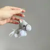 Novo Brinquedo de Pelúcia de Pônei Simulada Pingente para Mochila Chaveiro Acessórios Fofo Cavalo do Zodíaco Boneco Pingente Boneca