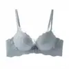 Sujetador Eden de Encaje Seamless Popular para Push-Up en Transmisión en Vivo para Mujeres con Poco Busto, Sin Varillas, Sujetador Ajustable