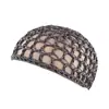 Red para el Cabello Transfronteriza, Gorra de Red Africana, Red para el Cabello de Colores para Mujer, Gorra de Red Tejida Hueca Hecha a Mano, Gorra de Red Elástica Alta Invisible para Poner