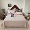 Nueva Colcha de Modal Tencel de Doble Cara Juego de Tres Piezas Verano Enfriamiento Hoja de Fibra de Lyocell Sábana para Cama Tatami