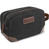Bolsa de aseo de lona para hombre de venta caliente transfronteriza, bolsa de viaje para artículos de tocador, gran capacidad, portátil, bolsa de aseo portátil