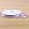 80 Yardas Poliéster Color Puro con 1cm de Ancho Ramo de Flores Material para Envoltura de Regalos Cinta para Empaque de Pastelería al por Mayor