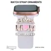 Adecuado para hebilla de Apple Watch Correa de silicona con banda de reloj incrustada de diamantes Hebilla de pasador de diseño original para iWatch