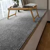 Alfombrilla de bay window estilo japonés de imitación sisal yute con forma especial para suelo a techo tatami alfombra de sala de estar para alféizar de ventana corte