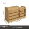 Estante de Almacenamiento para Cigarrillos de Estructura Acero-Madera, Gabinete de Fondo Combinado para Mostrador de Caja de Cigarrillos y Alcohol, Exhibidor de Estante para Cigarrillos de Tienda de Conveniencia