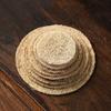 Posavasos absorbente de lufa para olla, posavasos de arena púrpura para olla, accesorios para juego de té de ceremonia de té kung fu, almohadilla para tetera de estilo japonés, almohadilla para fondo de olla