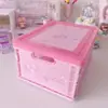 Caja de Almacenamiento Plegable Melody Caja a Prueba de Polvo de Dibujos Animados Libros y Revistas Cosméticos Oficina Ropa Interior