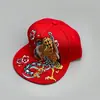 Novo boné de beisebol estilo chinês aba reta padrão bordado masculino e feminino proteção solar tendência nacional retrô hip-hop boné bico de pato atacado
