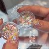 BRILHAR. Nail Art Material Retro Nanyang Estilo Outono Rock Peças Lantejoulas Misturadas Glitter Sudeste Asiático Reino Secreto Jóias