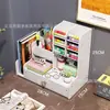 Caja de Almacenamiento para Papelería Organizador de Bolígrafos y Marcadores de Colores para Escritorio Estación de Trabajo Estante de Almacenamiento para Materiales de Oficina Venta al por Mayor Transfronteriza