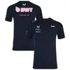 2026 Nuevo Traje de Montar para Motocicleta de Carreras F1 Transpirable de Secado Rápido Cuello Redondo Manga Corta Camisa de Trabajo Off-Road