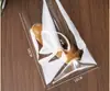Sacos para Embalagem de Bagel, Sacos Plásticos Transparentes Planos para Pão, Torrada, Dorayaki, Assar Pão, Tartelete de Ovo Único, Autosselantes