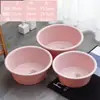 Tina de Lavandería Grande para Uso Doméstico, Palangana de Plástico Extra Grande para Baño, Palangana de Plástico Redonda Engrosada para Artículos Redondos Grandes, Envío Gratis Transfronterizo