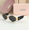 Nueva familia MIV gafas de sol metálicas de alta calidad con pequeños diamantes, estilo moda personalidad viento para hombres y mujeres con protección UV
