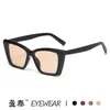 Gafas de Sol de Celebridad de Internet de Moda 2025 Estilo Simple Ins Personalidad Estilo Callejero Gafas Ojo de Gato para Mujer Gafas Transfronterizas