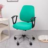 Funda para Silla Dividida Silla Giratoria de Oficina Silla de Computadora para el Hogar Funda para Reposabrazos Elástica para Asiento de Silla Funda Universal para Taburete Cubierta
