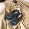 Zapatillas Diadema de Lunares Francesas para Mujer, Para Exteriores, Novedades Otoño/Invierno 2026, Superficie Cálida de Felpa, Suela Suave Mules Birkenstock