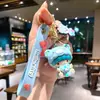 Llavero de Muñeca de Dibujos Animados Sanrio Kulomi, Colgante de Máquina de Bolas, Llavero Lindo para Bolsos, Pequeño Regalo al por Mayor