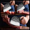 Celebridade da Internet Venda Quente Faca de Cozinha Forjada Faca de Uso Duplo Doméstica para Picar e Cortar Faca para Picar Ossos Faca de Cozinha para Picar Carne Faca de Cozinha de Barraca