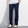 Pantalones de Lino para Hombre Pantalones Casuales de Algodón y Lino Holgados para Hombre Pantalones Rectos de Lino para Hombre de Primavera y Verano Pantalones de Verano Pantalones de Lino para Hombre