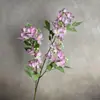 Flores Artificiais de Glicínia de Haste Longa, Comércio Exterior Transfronteiriço Amazon, Decoração de Casamento, Arranjos Florais, Pequenos Arranjos Florais, Flores Artificiais
