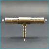 Conector Redutor em T com Engate Rápido Tipo Y Reto Tomada Tipo T Cabeça Verde Redutor em T Junta de Bambu para Gás