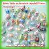 32 * 45mm cápsula-em forma de boneca ovo torcido 1 yuan 2 yuan torcido máquina de ovo torcido caneta bola de ovo torcido tampa boneca bola de presente