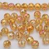 Nueva bola de cristal de 10MM, bola de flor, cuentas sueltas de vidrio con forma de piña, cuentas de piedra de diamante de viento, pulsera, collar, cadena para teléfono móvil, bricolaje