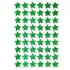 54 Pegatinas/Hoja Pegatinas de Estrella Holográfica 6 Colores Láser Smiley Estrella de Cinco Puntas Recompensa para Niños Pegatinas de Dibujos Animados