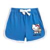 Traje de manga corta para niñas, verano 2022, estilo occidental, nuevos pantalones cortos KT Cat para niñas, casuales, de dos piezas, venta al por mayor