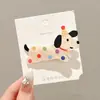 Pinzas laterales estilo dopamina con un toque de alta gama, pinzas delicadas con flecos para niñas, pasadores dulces, pinzas de cocodrilo a la moda