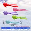 Cor Macaron Clip de Bola de Neve Misturado Equipamento para Brincar na Neve Brincar de Guerra de Bolas de Neve Brinquedos para Brincar na Neve Agitar Tom Mesmos Brinquedos Explosões