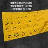 Nuevos 26 Alfanuméricos Ingleses Princesa Príncipe de Cumpleaños Acrílico Decorativos Repujados Decoraciones para Hornear Pasteles