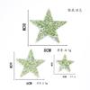 Zhao Shun Pentagrama Colorido Strass Pasta Adesivo Hot Melt Resina Broca Figura DIY Sapato Bolsa Roupa 4cm Estrelas de Broca