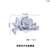 Amapola DIY Molde de Resina de Cristal Flor Panel de Interruptor Decoración Colección Variada Moldes de Silicona Venta al por Mayor
