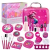 Brinquedos de Brincar para Crianças Bolsa de Vestir Caixa de Presente de Joias kit Cosméticos Simulação Brinquedos para Meninas 7-10 Anos