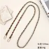 Bolso de Cadena de Cuero Cruzado Accesorios de Verano Correa de Hombro DIY Correa para Teléfono Accesorios de Cadena para Teléfono Estilo Chanel