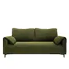 Sofá para apartamentos de alquiler, sofá de tela de un solo y doble asiento, modelo nuevo para salas de estar pequeñas, sofá perezoso, sofá cama