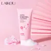 Novo Produto Transfronteiriço Laiko Limpador Facial Flor de Cerejeira Japonesa 150g Produtos de Cuidados com a Pele Hidratantes e Umectantes Fabricante de Limpeza Facial Atacado