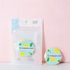 Ramila puff de maquiagem padrão de frutas frescas plug-in de mão única puff de maquiagem sem látex A80089