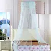 Exclusivo transfronterizo para mosquiteros de techo de cúpula suspendida sin instalación, redes redondas colgantes, estilo princesa, venta al por mayor de comercio exterior, venta directa de fábrica